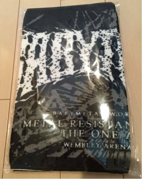 BABYMETAL フェイスタオル WEMBLEY NEMORIAL 新品 ベビーメタル