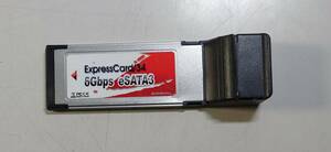 KN3185 【現状品】 ExpressCard/34 6Gbps eSATA3 2ポート