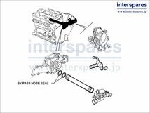 ランチア テージス Thesis 3.2 24V 型式 A835A5 OEM タイミングベルト キット & ウォーターポンプ バイパスパイプ O-RING付 セット 送無_画像2