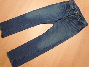 v475* сделано в Японии ETERNAL Eternal брюки Vintage обработка cell bichi Denim брюки Lot.801 индиго 32ji- хлеб джинсы * быстрое решение *