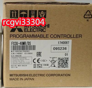 新品 MITSUBISHI/三菱 FX3U-48MR/DS マイクロシーケンサー 基本ユニット 保証6ヶ月