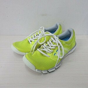 ◆ adidas adipure trainer アディダス アディピュア トレーナー トレーニングシューズ 23cm イエロー系 レディース シューズ ◆