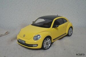 京商 VW ザ ビートル 1/18 ミニカー イエロー フォルクスワーゲン