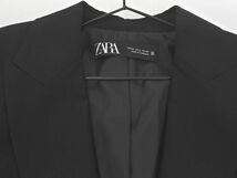 ZARA ザラ テーラード ジャケット size34/黒 ◇■ ☆ dac5 レディース_画像3