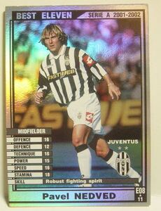 WCCF 2001-2002 BE パベル・ネドベド Pavel Nedved Jeventus 