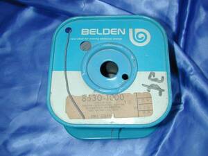 ***70's BELDEN 22AWG 8530 single line / gray / m*300 jpy ***