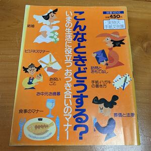 マイン MINE 別冊 1993年10月 こんなときどうする？ いまの生活に役立つおつき合いのマナー 中古品 送料無料