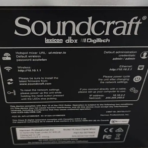 デジタルミキサー Soundcraft ui16 digitalmixerの画像3