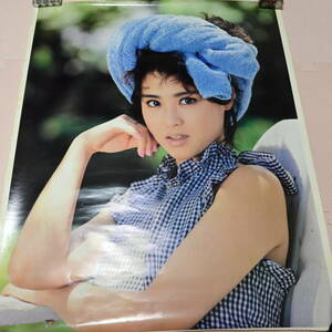 ○0237-7 松田聖子　アンティーク　印刷物　ポスター　タレント　昭和アイドル