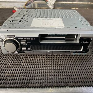 Clarion tape deck AX420 operation not yet verification Junk 