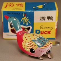 遊泳アヒル Swimming Duck ぜんまい動作_画像3