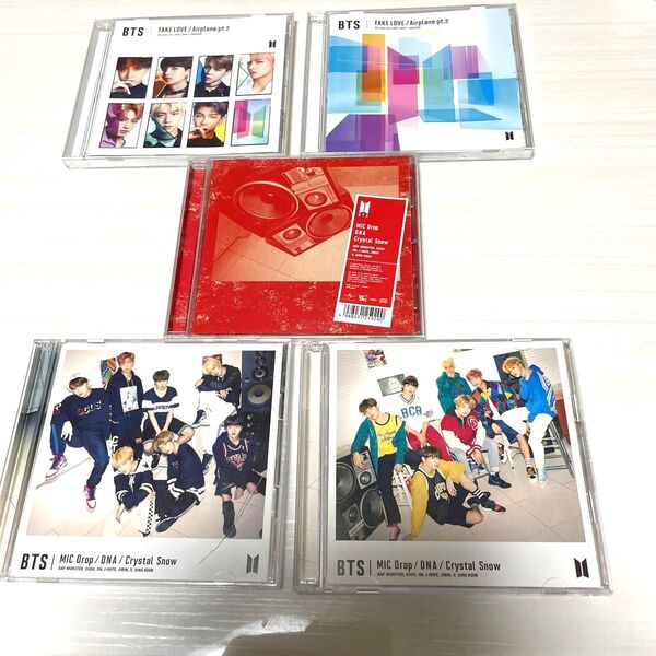 防弾少年団 BTS CD+DVD×2+CD×3 合計5点セット
