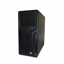 DELL PowerEdge T110Ⅱ Xeon E3-1220 V2 3.1GHz メモリ 4GB HDD 300GB×2(SAS) DVD-ROM PERC H200_画像1