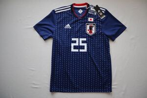 【新品】アディダス　DRN93　サッカー日本代表 ホームレプリカユニフォーム半袖 No25メンズM