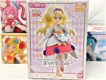 デリシャスパーティ プリキュア 4 キューティー フィギュア キュア プレシャス スパイシー ヤムヤム フィナーレ BANDAI Precure Figure_画像5