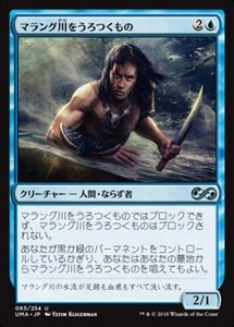 MTG ■青/日本語版■ 《マラング川をうろつくもの/Marang River Prowler》 アルティメットマスターズ UMA