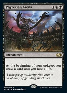 MTG ■黒/英語版■ 《ファイレクシアの闘技場/Phyrexian Arena》CommanderCollection: Black CC2