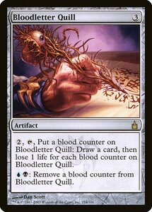 MTG ■無/英語版■ 《血文字の羽ペン/Bloodletter Quill》ラヴニカ：ギルドの都 RAV