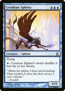 MTG ■青/英語版■ 《紺碧のスフィンクス/Cerulean Sphinx》ラヴニカ：ギルドの都 RAV