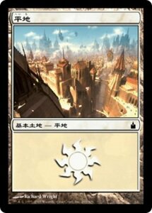 MTG ■土地/日本語版■ 《平地/Plains》ラヴニカ：ギルドの都 RAV