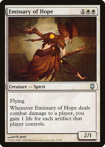 MTG ■白/英語版■ 《希望の使者/Emissary of Hope》ダークスティール DST