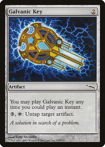 MTG ■無/英語版■ 《電位式キー/Galvanic Key》★FOIL★ ミラディン MRD