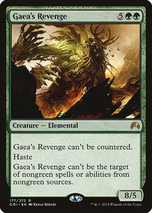 MTG ■緑/英語版■ 《ガイアの復讐者/Gaea's Revenge》マジックオリジン ORI