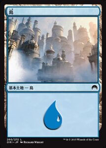 MTG ■土地/日本語版■ 《島/Island》マジックオリジン ORI