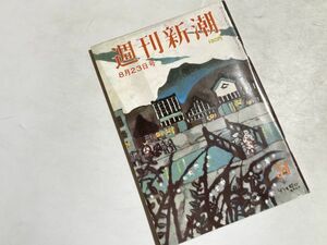 週刊新潮 1979年8/23号 グラビア パリの屋根の上で 日本人女流建築家 早間玲子、民主選挙が選んだとんでもない婦人代議士、女性過激派群