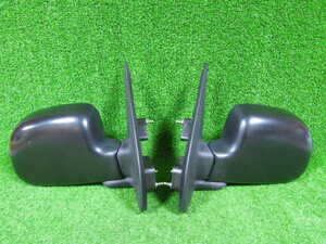  Daihatsu Terios Kid J111G door mirror left right set used standard black wiring none manual retractable A0771