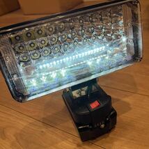 180W マキタmakita LED ライト 特注品 作業灯 集魚灯 投光器 照明 爆光 夜釣り ワークライト_画像5