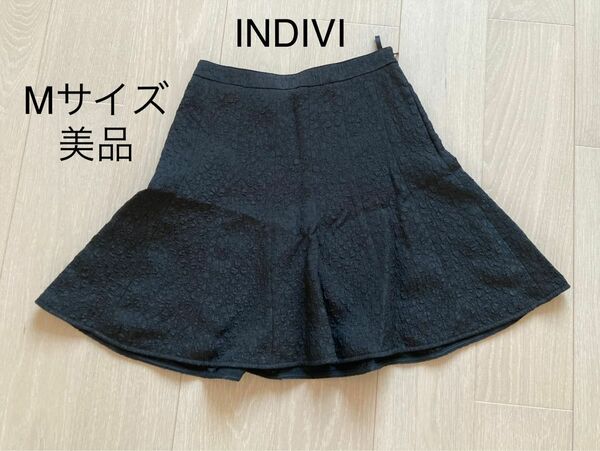 【美品】INDIVI インディヴィ　スカート Mサイズ