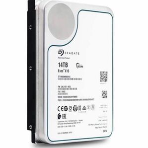 Seagate Exos X16シリーズ 3.5インチ 内蔵HDD 14TB ST14000NM001G 【メーカー再生品】