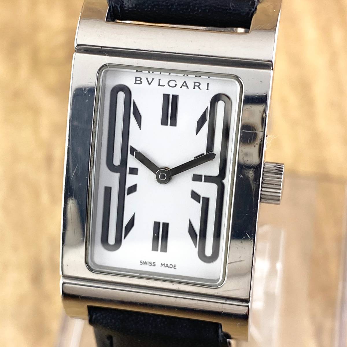 17 BVLGARI ブルガリ時計 レッタンゴロ レディース腕時計 四角形 人気-