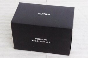 未使用 FUJIFILM 富士フィルム フジノンレンズ XF35mmF1.4 R