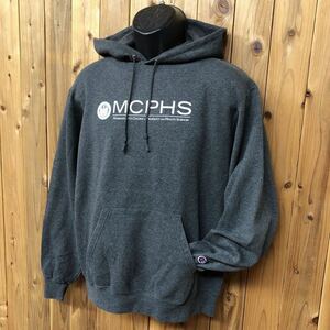 90's◇Champion /チャンピオン /メンズM スウェット パーカー トップス 裏起毛 カレッジ MCPHS プリント アメカジ スポーツ 海外 USA古着