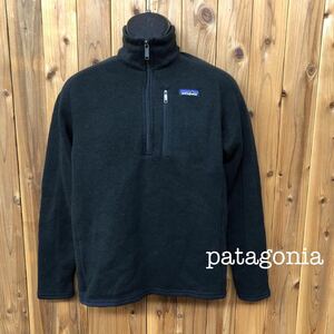 美品 /patagonia◇パタゴニア /メンズL /ベターセーター ハーフジップ トップス 裏フリース 胸ポケ アウトドア 登山 キャンプ 防寒 USA古着