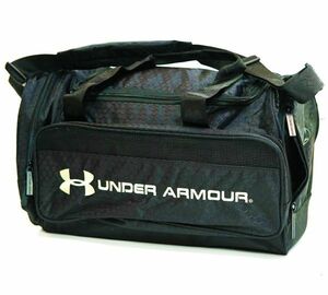 カバン アンダーアーマー UNDERARMOUR ボストンバッグ 黒中 靴入付　ブラック 旅行鞄