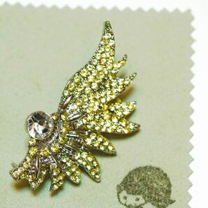 イヤカフ イヤリング 羽根 大型 羽 シルバー 天使 翼 ウィング 鳥