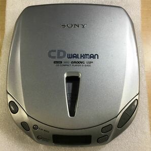 (012462) SONY D-E400 CD WALKMAN + ANABAS NR-700 ポケットラジオ 2点セット ジャンク品の画像2