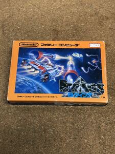 送料無料♪ 美品♪ 箱説付き♪ B-WING Bウイング ファミコンソフト 動作品　同梱可能　FC　ファミリーコンピュータ