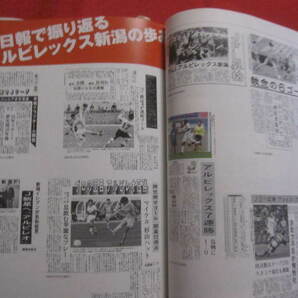 ☆アルビレックス新潟１１年史  １１ｔｈ ｍｅｍｏｒｉａｌ ｂｏｏｋ １９９６－２００６  初版限定付録ＤＶＤ付き  【サッカー】の画像9