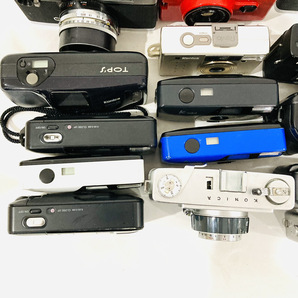 【R292】20個セット KONICA BIGMINI A4 K NEO C35 EF3 EFP EF EFJ mini コニカ フィルムカメラ コンパクトカメラ 大量 まとめ売りの画像8