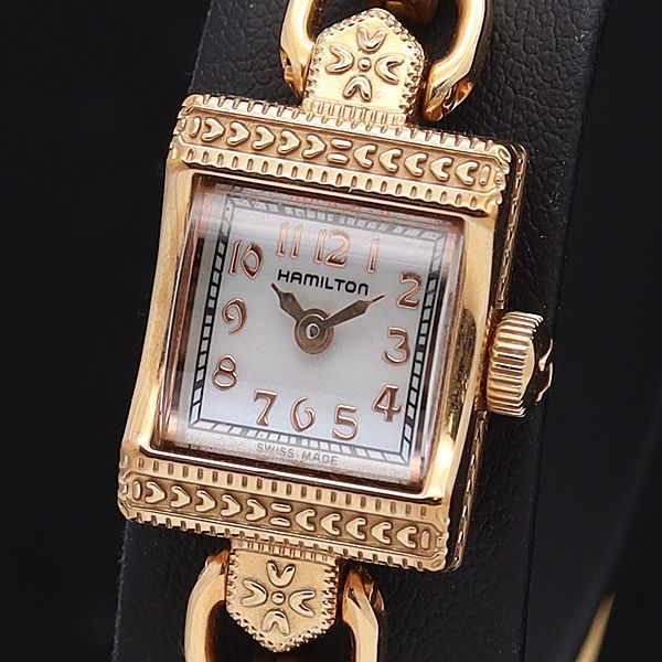 美品】HAMILTON ハミルトン 腕時計 ゴールド 280.002 retina2023.com.br