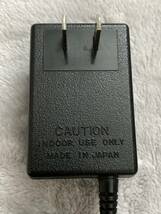 ◎ National AC ADAPTER ACアダプター アダプター ナショナル 松下電器産業株式会社 HT-T30 DC 13.4V 100mA MADE IN JAPAN 日本製 ☆_画像4