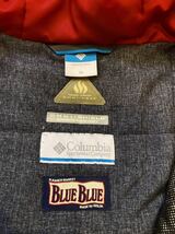 【BLUE BLUE×Columbia／CLIFFHANGER DT HOODIE 別注 コラボ 美品 M クリフハンガー ブルーブルー コロンビア デニム HRM 聖林公司】_画像5