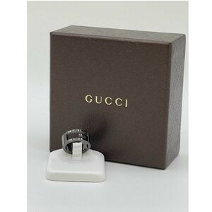 GUCCI グッチ 224031 Gロゴリング シルバー 指輪 リング SV925 6号【中古】