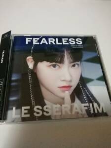 ウンチェ FEARLESS ソロジャケット盤 LE SSERAFIM Japan 1stシングル 特典なし ルセラ ルセラフィム EUNCHAE