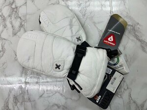 1★未使用品！ XTM VERBIER MITT GORE-TEX ホワイト サイズL(9) DU007 手袋 グローブ 全国送料510円 [札幌・店頭引き取り可]★2053