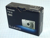 デジカメ≫※箱・説明書のみ※ Panasonic（パナソニック） LUMIX 【DMC-FS3】シルバー_画像3